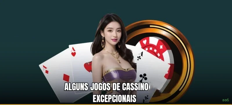 Cassino aa6 - mesas ao vivo e jogos